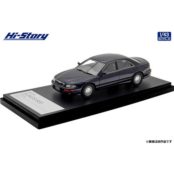 [ Back-order ] Hi-Story HS521BL 1:43 MAZDA EUNOS 800 MC 1993 Satellite Blue Mica resin model car
