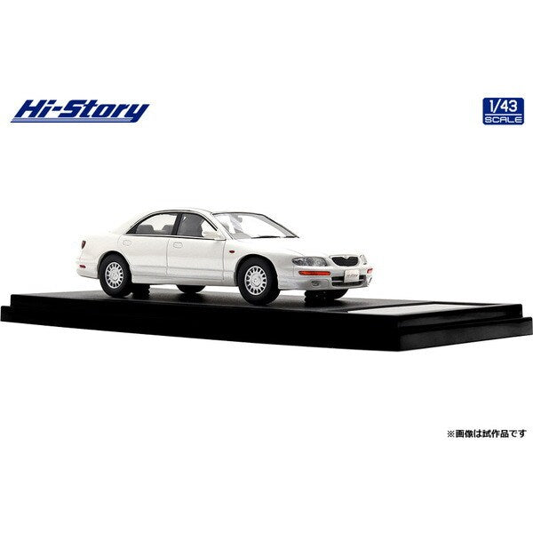[ Back-order ] Hi-Story HS521WH 1:43 MAZDA EUNOS 800 MC 1993 Gardenia White Mica resin model car