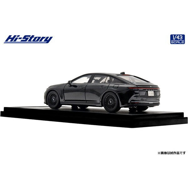 [ Back-order ] Hi-Story HS525BK 1:43 Toyota Crown Z Black Package 2024 Precious Black Pearl resin model car