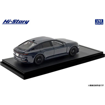 [ Back-order ] Hi-Story HS525GY 1:43 Toyota CROWN Z BLACK PACKAGE 2024 Massive Gray resin model car