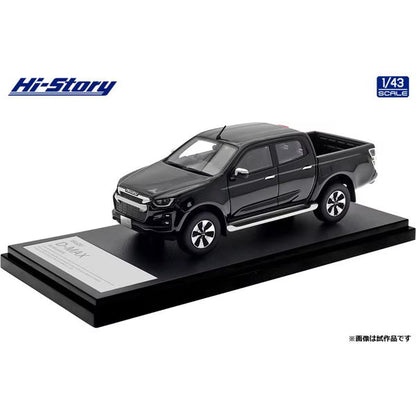 [ Back-order ] Hi-Story HS524BK 1:43 ISUZU D-MAX DL40 2021 Onyx Black resin model car