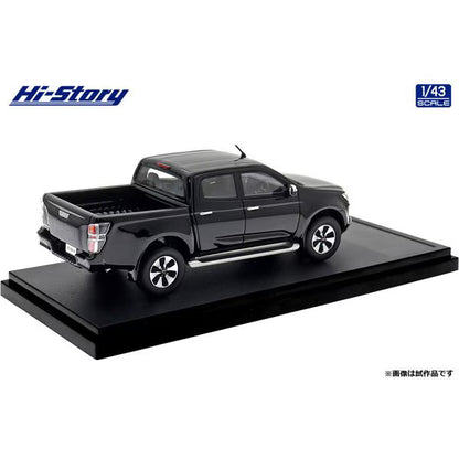 [ Back-order ] Hi-Story HS524BK 1:43 ISUZU D-MAX DL40 2021 Onyx Black resin model car