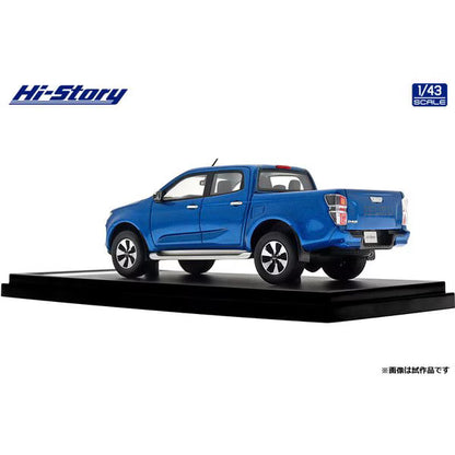 [ Back-order ] Hi-Story HS524BL 1:43 ISUZU D-MAX DL40 2021 Sapphire Blue resin model car