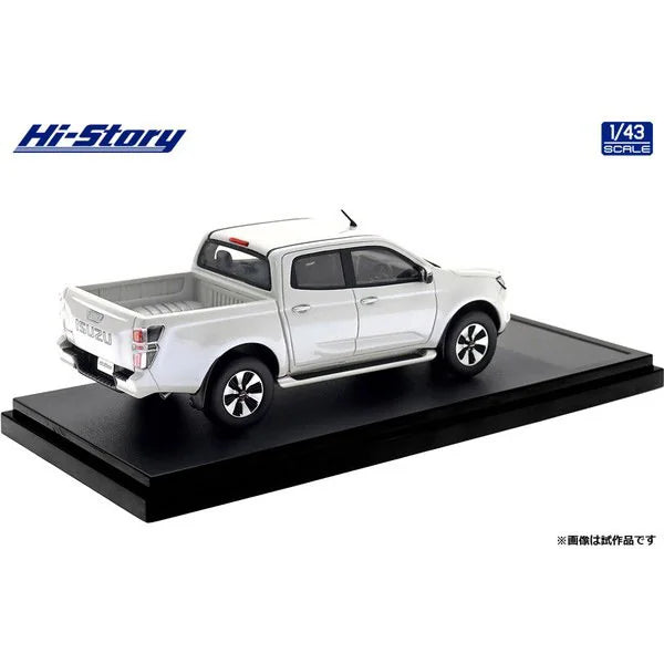 [ Back-order ] Hi-Story HS524WH 1:43 ISUZU D-MAX DL40 2021 Splash White resin model car