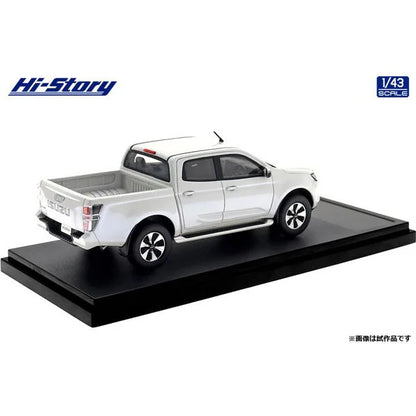 [ Back-order ] Hi-Story HS524WH 1:43 ISUZU D-MAX DL40 2021 Splash White resin model car