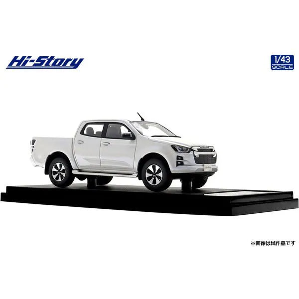 [ Back-order ] Hi-Story HS524WH 1:43 ISUZU D-MAX DL40 2021 Splash White resin model car