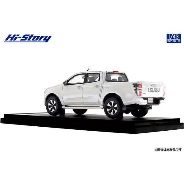 [ Back-order ] Hi-Story HS524WH 1:43 ISUZU D-MAX DL40 2021 Splash White resin model car