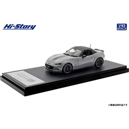 [ Back-order ] Hi-Story HS546AG 1:43 MAZDA SPIRIT RACING ROADSTER 12R 2025 Aero Gray Metallic Diecast model car