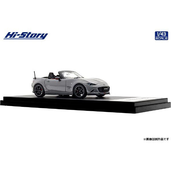 [ Back-order ] Hi-Story HS546AG 1:43 MAZDA SPIRIT RACING ROADSTER 12R 2025 Aero Gray Metallic Diecast model car
