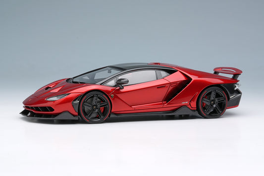 [ Back-order ] Make Up EIDOLON EM780C 1:43 Lamborghini Centenario LP770-4 2016 Rear Wing up Rosso Efest