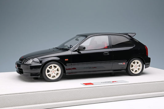 [ Back-order ] Make up EIDOLON EML115C 1/18 Honda Civic TYPE R (EK9) 1997 Starlight Black Pearl Black