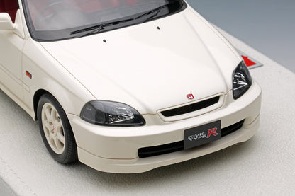 [ Back-order ] Make up EIDOLON EML115A 1/18 Honda Civic TYPE R (EK9) 1997 Championship White