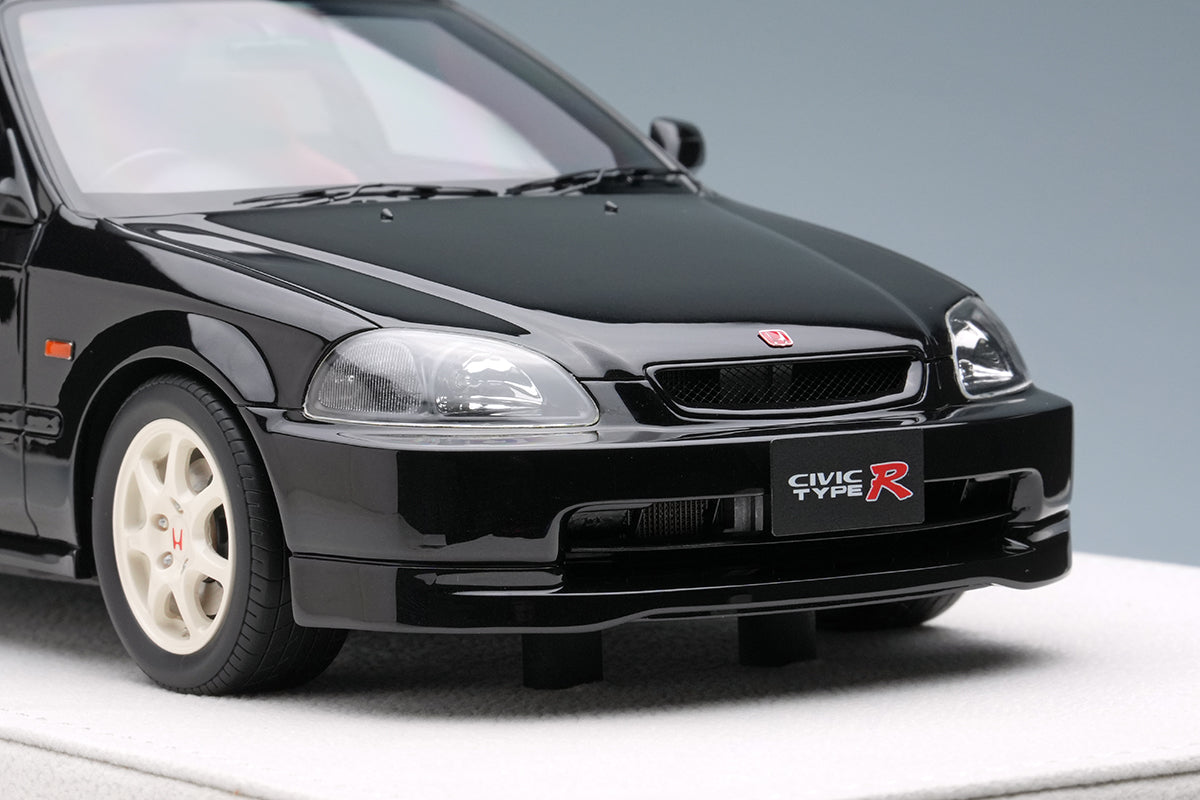 [ Back-order ] Make up EIDOLON EML115C 1/18 Honda Civic TYPE R (EK9) 1997 Starlight Black Pearl Black