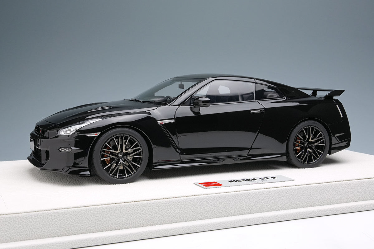 [ Back-order ] Make up EIDOLON EML083E 1/18 NISSAN GT-R Premium edition 2024 Meteor Flake Black Pearl Black