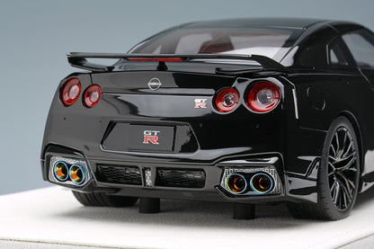 [ Back-order ] Make up EIDOLON EML083E 1/18 NISSAN GT-R Premium edition 2024 Meteor Flake Black Pearl Black