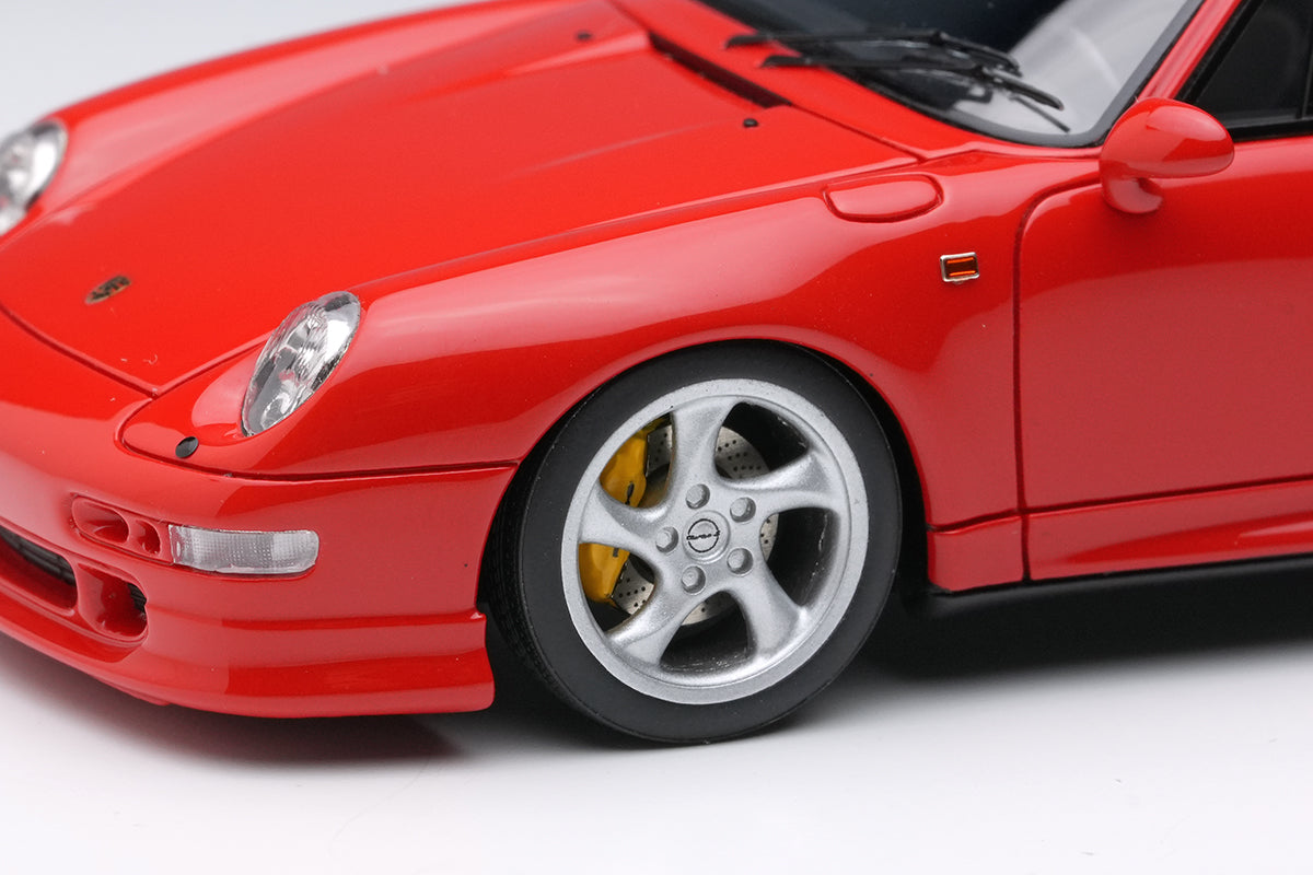 [ Back-order ] Make up VISION VM113G 1/43 Porsche 911 (993) Turbo S 1996 Guards Red