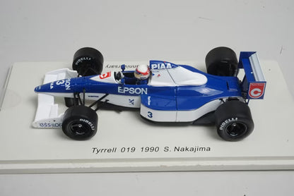 1:43 SPARK FS03 auto sport 50th anniversary Tyrrell 019 Satoru Nakajima 1990#3