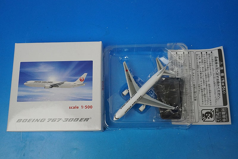 1:500 B767-300ER JAL New Tsurumaru Paint JA654J BJE3000 JALUX airplane model