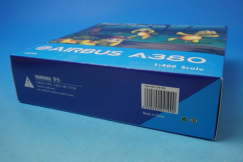 1:400 A380-800 ANA FLYING HONU Lani Blue JA381A 04199 Phoenix airplane model