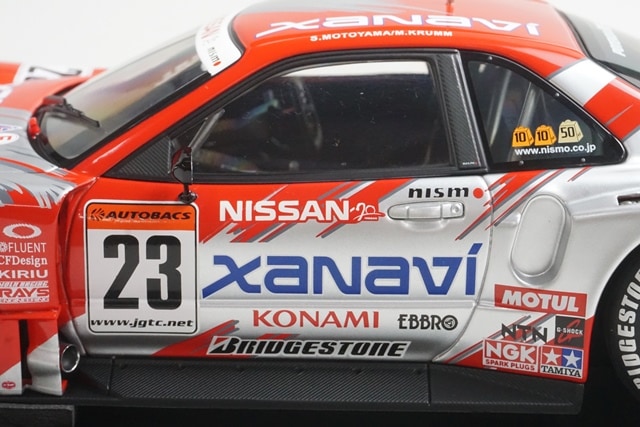 1:18 AUTOart 80377 Nissan Xanavi Nismo GT-R JGTC GT500 Champion 2003 #23