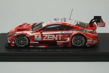 1:43 EBBRO 45066 ZENT Cerumo RC F Super GT500 2014 #1 model car