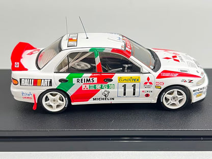 1:43 HPI 8545 Mitsubishi Lancer Evolution II Monte Carlo 1995 #11