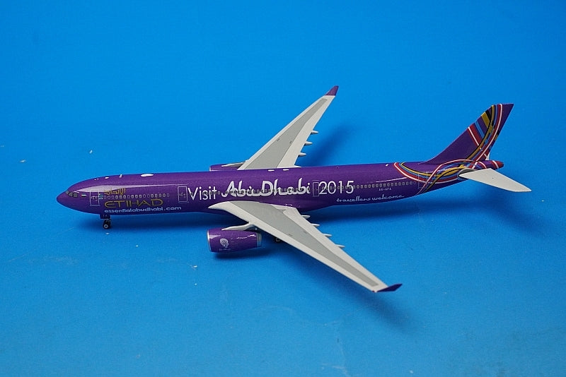 1:400 A330-300 Etihad Visit Abu Dhabi 2015 A6-AFA 11125 Phoenix airplane model