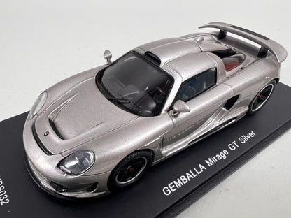 1:43 Spark KBS032 Gemballa Mirage GT Silver