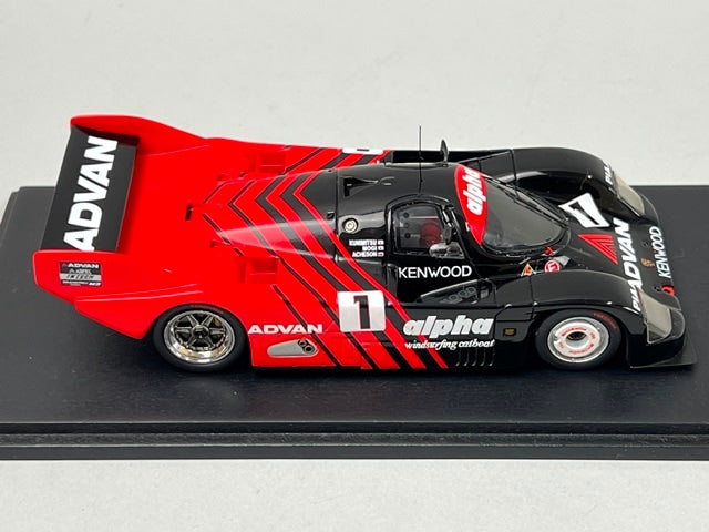 1:43 Spark KBS062 International Trade Custom Porsche 962C Fuji 500km 1987 #1 model car