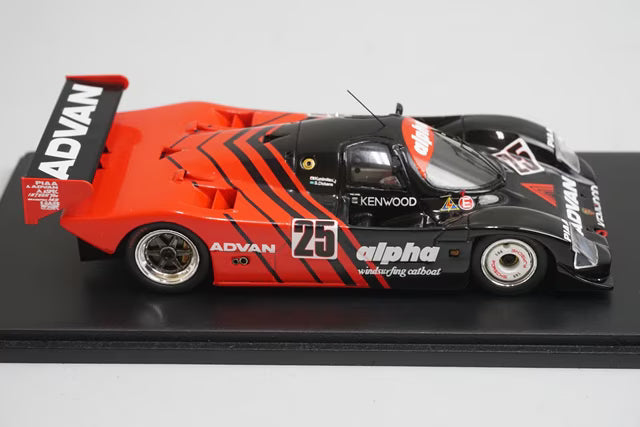 1:43 SPARK KBS054 Porsche 962C SUZUKA 1000km 1989 #25