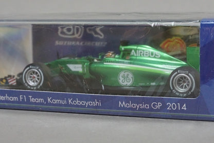 1:43 SPARK SCS141 Suzuka Circuit Caterham ct05 Renault Malaysian GP Kamui Kobayashi 2014 #10