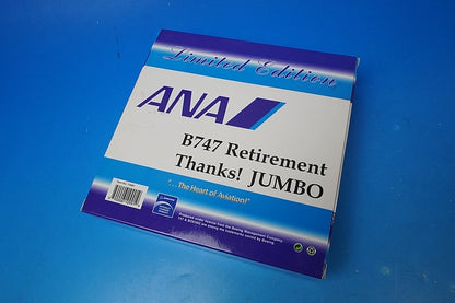 1:400 B747-400 ANA FINAL Last Flight JA8961 10991 Phoenix airplane model