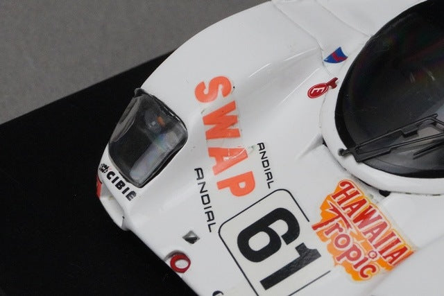1:43 SPARK S1910 Porsche 962 Le Mans 1984 #61 model car