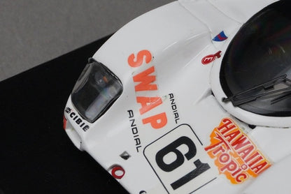 1:43 SPARK S1910 Porsche 962 Le Mans 1984 #61 model car