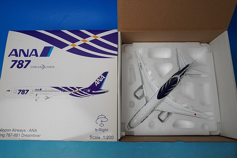 1:200 B787-8 ANA Special Marking JA801A Outer box missing XX2849 JC Wings airplane model