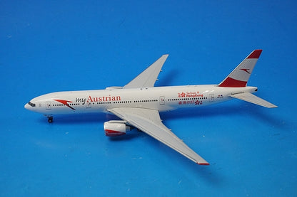 1:400 B777-200ER Austria Servus Hong Kong OE-LPD 04109 Phoenix airplane model