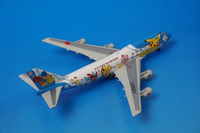 1:500 B747-400 ANA Pokemon Jet 1999 JA8964 NH50027 ANA airplane model