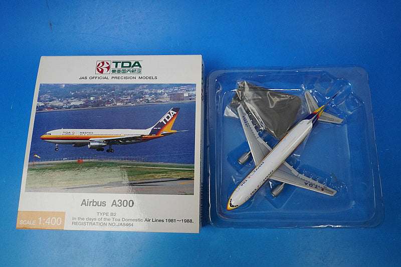 1:400 A300 TYPE B2 TDA Toa Domestic Airlines JA8464 JD41001 JALUX airplane model