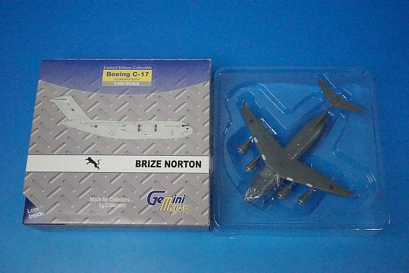 1:400 C-17 Globemaster III Brides Norton GMRAF001 Gemini airplane model