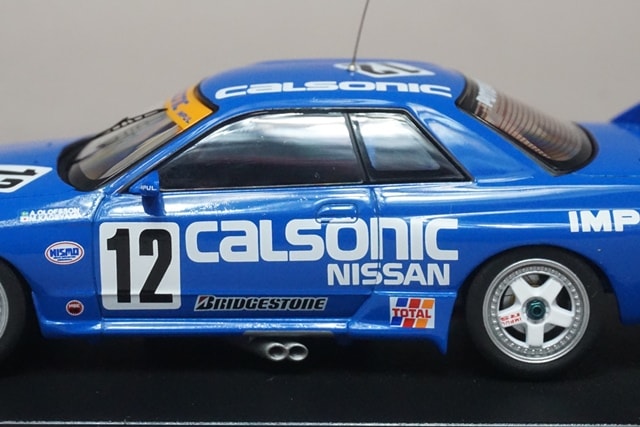 1:43 HPI 8616 CALSONIC Skyline JTC Sugo 1993 #12