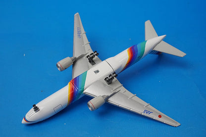 1:500 B777-200 JAS Japan Air System Rainbow Seven JA8977 JD51003 JALUX airplane model