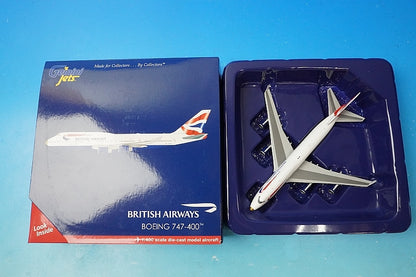 1:400 B747-400 British Goldnose G-CIVA GJBAW1593 Gemini airplane model
