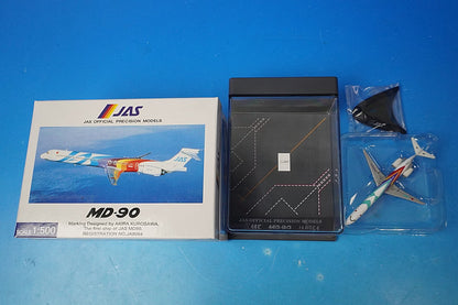 1:500 MD-90 JAS Akira Kurosawa Unit 1 JA8064 JD51006 JALUX airplane model