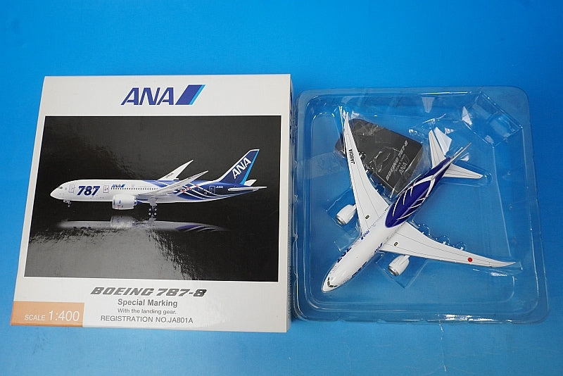 1:400 B787-8 ANA SpecialMarking JA801A NH40049 ANA airplane model