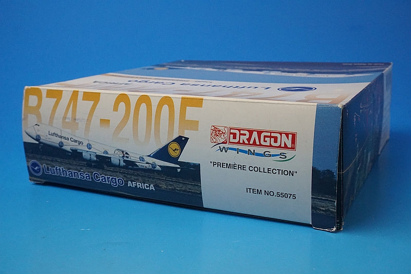 1:400 B747-200F Lufthansa Cargo Service Revolution D-ABZF 55075 Dragon