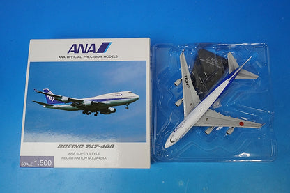 1:500 B747-400 ANA SUPER STYLE JA404A NH50024 ANA airplane model