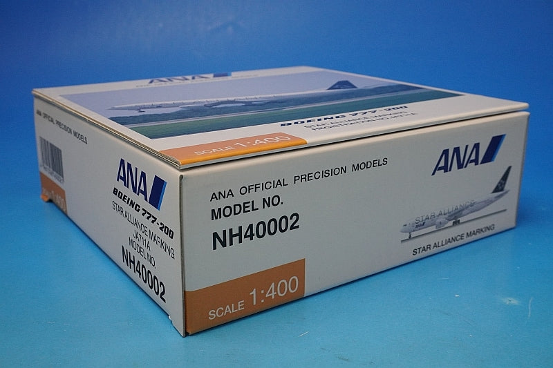 1:400 B777-200 ANA Star Alliance Painting JA711A NH40002 ANA airplane model