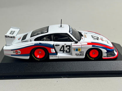 1:43 MINICHAMPS 430786743 Porsche 935 78 Moby Dick Le Mans 24h 1978 #43 R. Stommelen H. Schutch model car