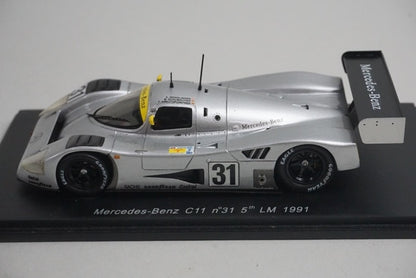 1:43 Spark S1251 Mercedes-Benz C11 Le Mans 5th 1991 #31 model car