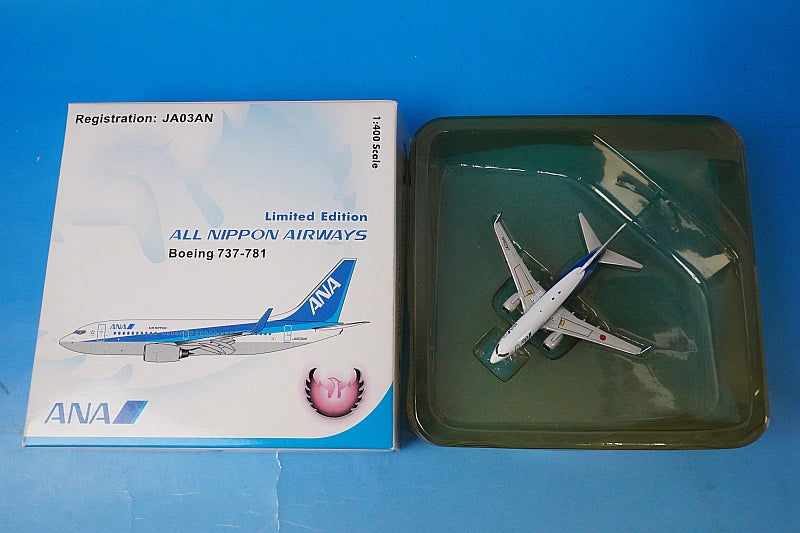 1:400 B737-700 ANA JA03AN 10131 Phoenix airplane model